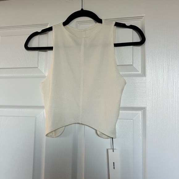 Joah Brown Black Crop Top - Picture 3 of 5